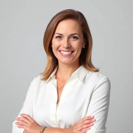 A professional headshot of Elara Vance, CEO of Pixel Canvas Studios