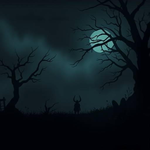 A screenshot from Hollow Knight showcasing its distinctive art style and atmospheric world
