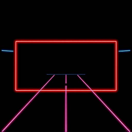A screenshot of the classic arcade game Pong
